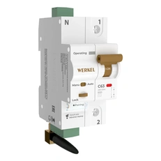 Изображение Умный автоматический выключатель 1P 63A C 6kA W1001P6301