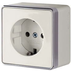 Изображение Розетка с заземлением Gallant (слоновая кость) W5071003