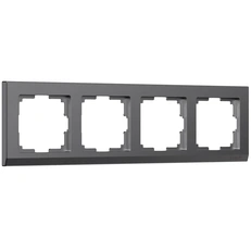 Изображение Рамка на 4 поста Stark (графит матовый) W0041864